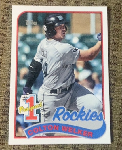 2020 Topps Update #P-11 Colton Welker — front