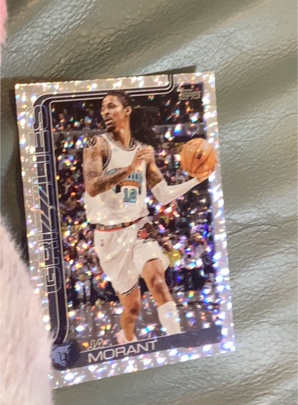 2025-26 Topps Basketball #182 Ja Morant — front