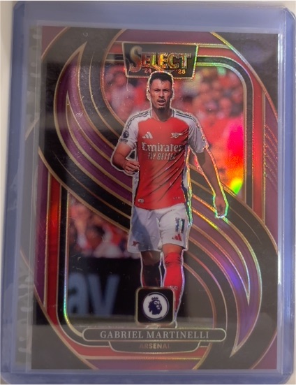 2024-25 Panini Select Premier League #134 Gabriel Martinelli — front