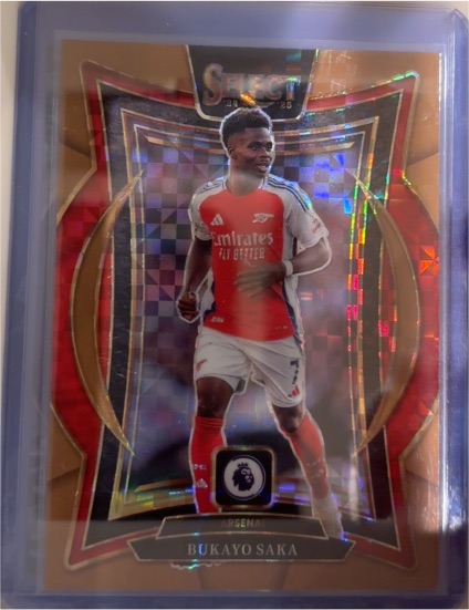 2024-25 Panini Select Premier League #32 Bukayo Saka — front