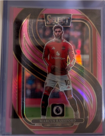 2024-25 Panini Select Premier League #200 Marcus Rashford — front
