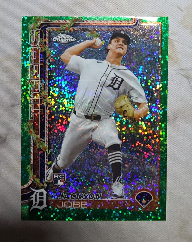 2025 Topps Chrome #249 Jackson Jobe — front
