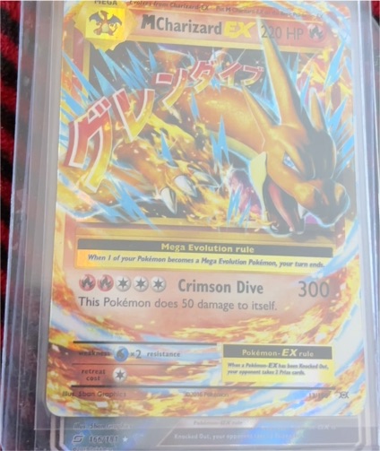 2016 Pokémon TCG XY Evolutions #13 Mega Charizard EX — front