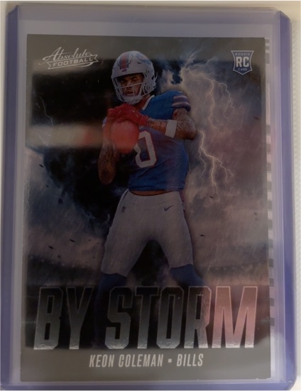 2024 Panini Absolute By Storm #BS-KCN Keon Coleman — front