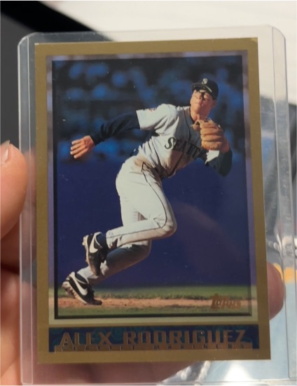 1998 Topps #504 Alex Rodriguez — front