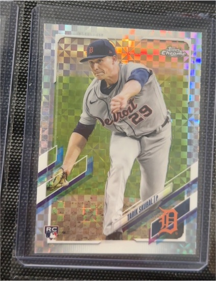 2021 Topps Chrome #103 Tarik Skubal — front