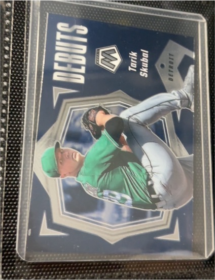 2021 Panini Mosaic Debuts #PD12 Tarik Skubal — front