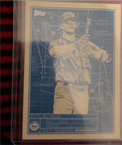 2024 Topps Series 1 #SB-13 Pete Alonso Superstar Blueprint — front