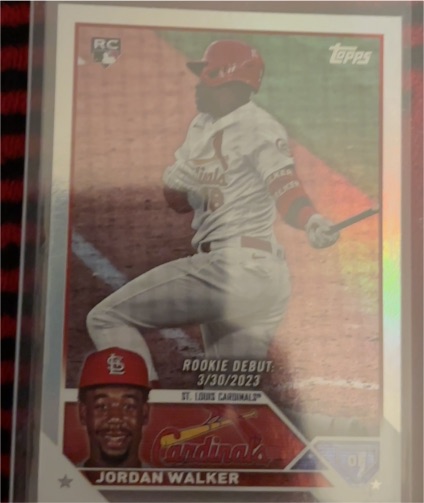 2023 Topps Chrome Update #USC150 Jordan Walker — front