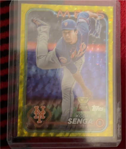 2024 Topps Series 1 #292 Kodai Senga New York Mets — front