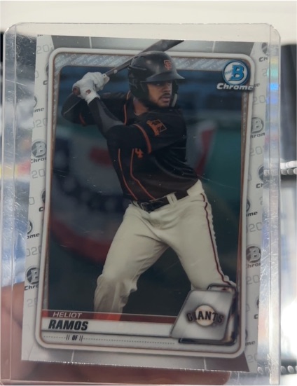 2020 Bowman Chrome #BCP-148 Heliot Ramos — front