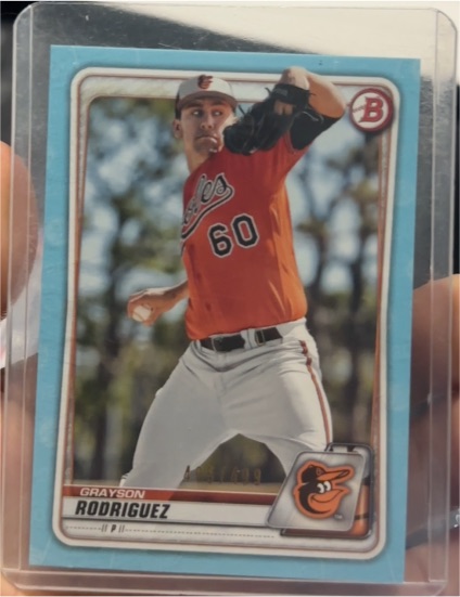 2020 Bowman Prospects #BP-22 Grayson Rodriguez — front