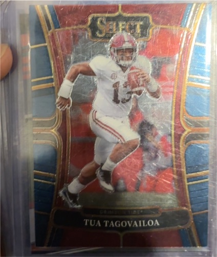 2023 Panini Select Draft Picks #51 Tua Tagovailoa — front