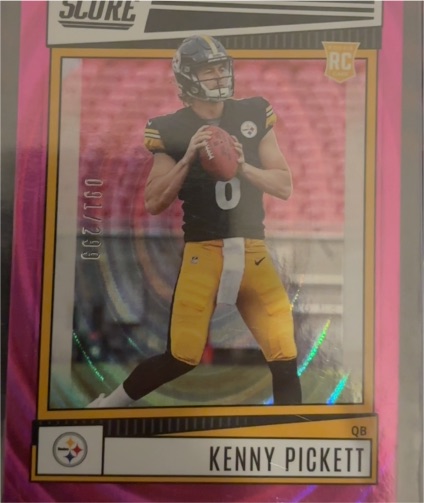 2022 Panini Score #301 Kenny Pickett — front