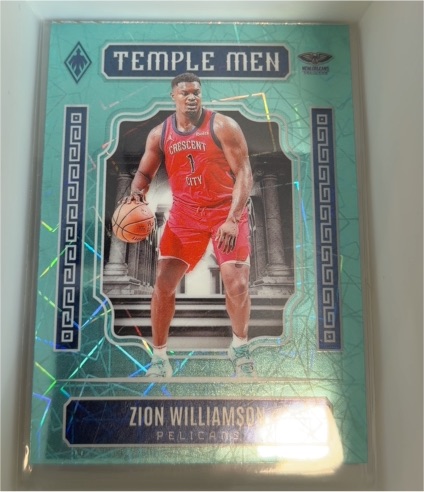 2023-24 Panini Phoenix #6 Zion Williamson Temple Men — front