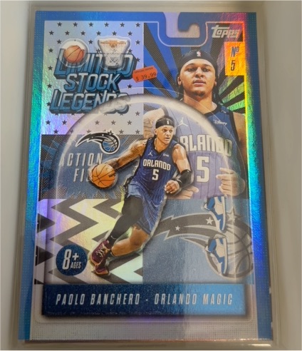 2025-26 Topps Limited Stock Legends #LST-43 Paolo Banchero — front