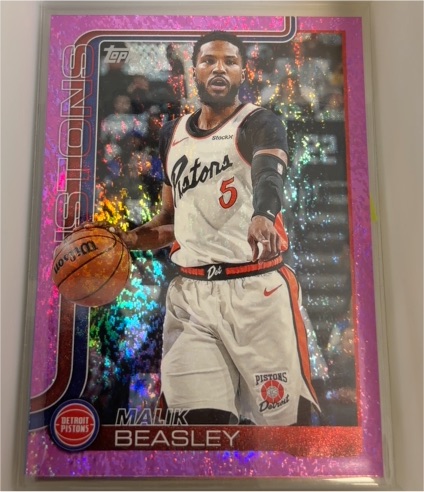 2025-26 Topps #43 Malik Beasley — front