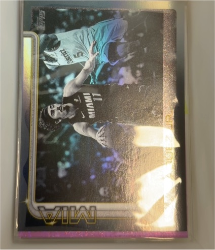 2025-26 Topps #77 Tyler Herro Blackout — front