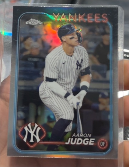 2024 Topps Chrome #99 Aaron Judge — front