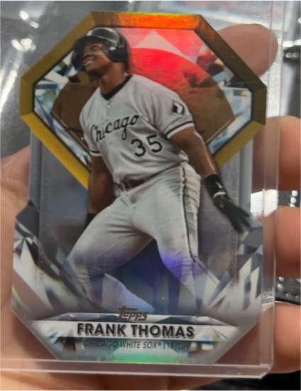 2022 Topps Diamond Greats Die Cuts #DGDC-9 Frank Thomas — front