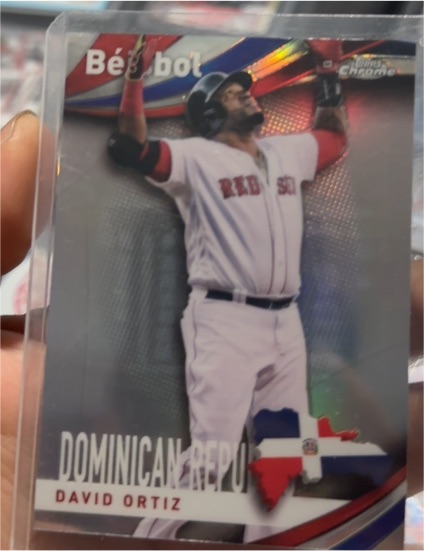2021 Topps Chrome Beisbol #B-2 David Ortiz — front
