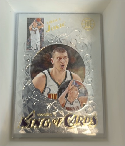2021-22 Panini Illusions #5 Nikola Jokic King of Cards — front