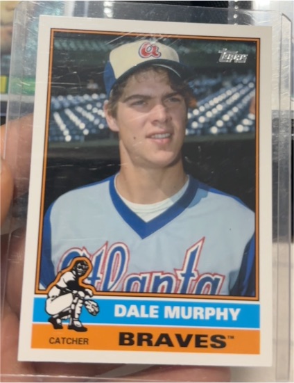 1982 Topps #100 Dale Murphy — front