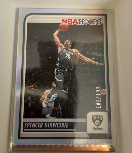 2023-24 Panini NBA Hoops #161 Spencer Dinwiddie — front