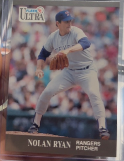 1991 Fleer Ultra #355 Nolan Ryan — front