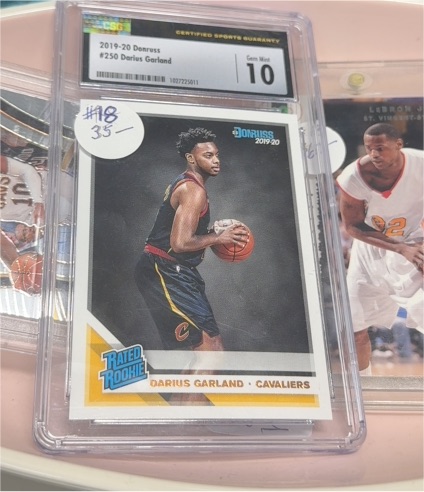 2019-20 Donruss #250 Darius Garland — front