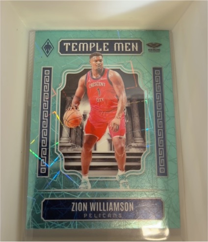 2023-24 Panini Phoenix #6 Zion Williamson Temple Men — front