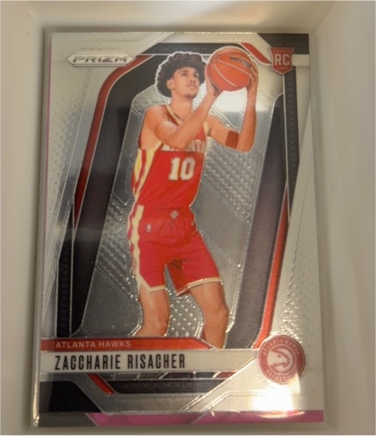 2024-25 Panini Prizm #265 Zaccharie Risacher — front
