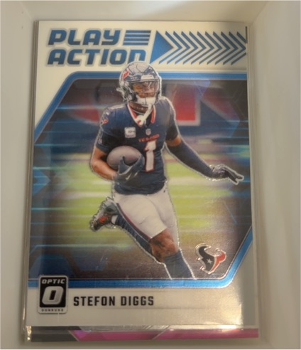 2024 Panini Donruss Optic #11 Stefon Diggs Play Action — front