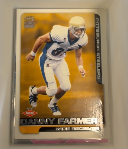 2000 Pacific Paramount #188 Danny Farmer — front