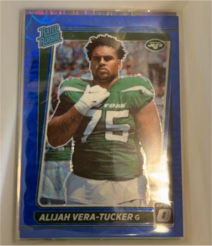 2021 Donruss Optic #264 Alijah Vera-Tucker — front