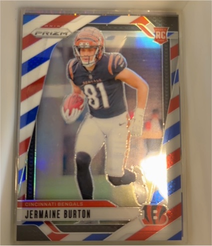 2024 Panini Prizm #350 Jermaine Burton — front