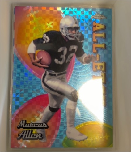 2024 Topps Chrome #CAE-MA Marcus Allen All-Etch Refractor — front