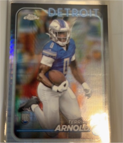 2024 Topps Chrome #228 Terrion Arnold — front