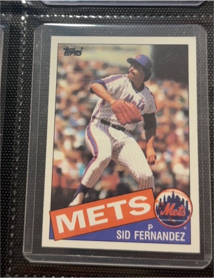 1985 Topps #649 Sid Fernandez — front