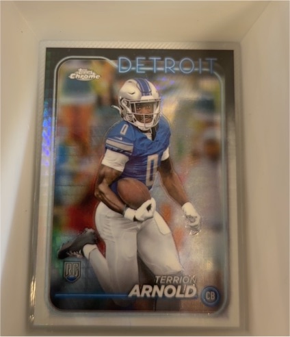 2024 Topps Chrome #228 Terrion Arnold — front