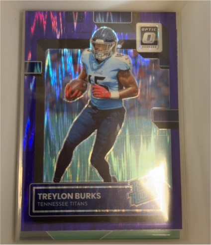 2022 Panini Donruss Optic #212 Treylon Burks — front