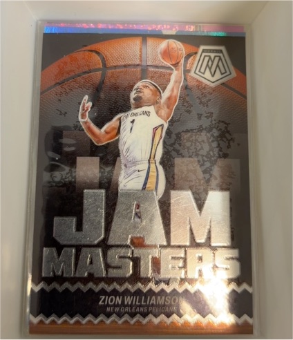 2023-24 Panini Mosaic #16 Zion Williamson Jam Masters — front