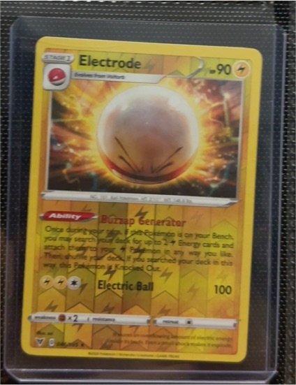2020 Pokémon TCG Vivid Voltage #046 Electrode — front