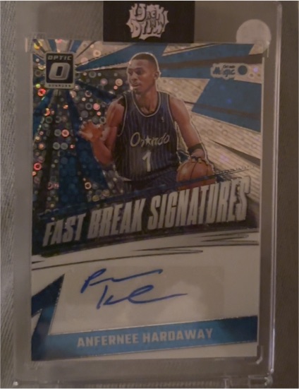 2024-25 Donruss Optic Fast Break Signatures #FBS-ANH Anfernee Hardaway — front