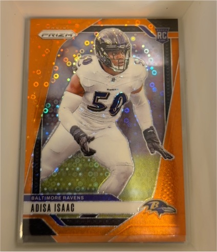 2024 Panini Prizm #302 Adisa Isaac — front