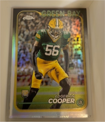 2024 Topps Chrome #259 Edgerrin Cooper — front