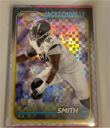 2024 Topps Chrome #267 Maason Smith — front