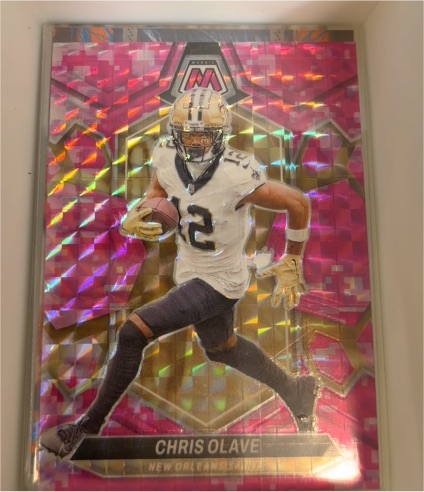 2024 Panini Mosaic #157 Chris Olave — front