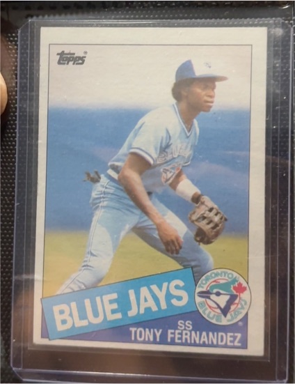 1985 Topps #48 Tony Fernandez — front