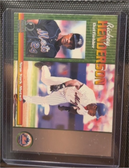1999 Pacific Omega #157 Rickey Henderson — front